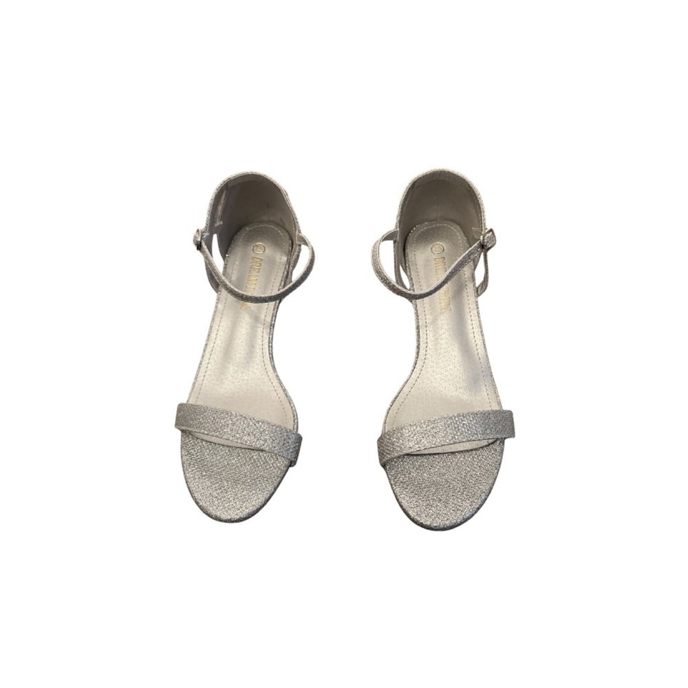 Elegant Silver Women's Heels 7.5